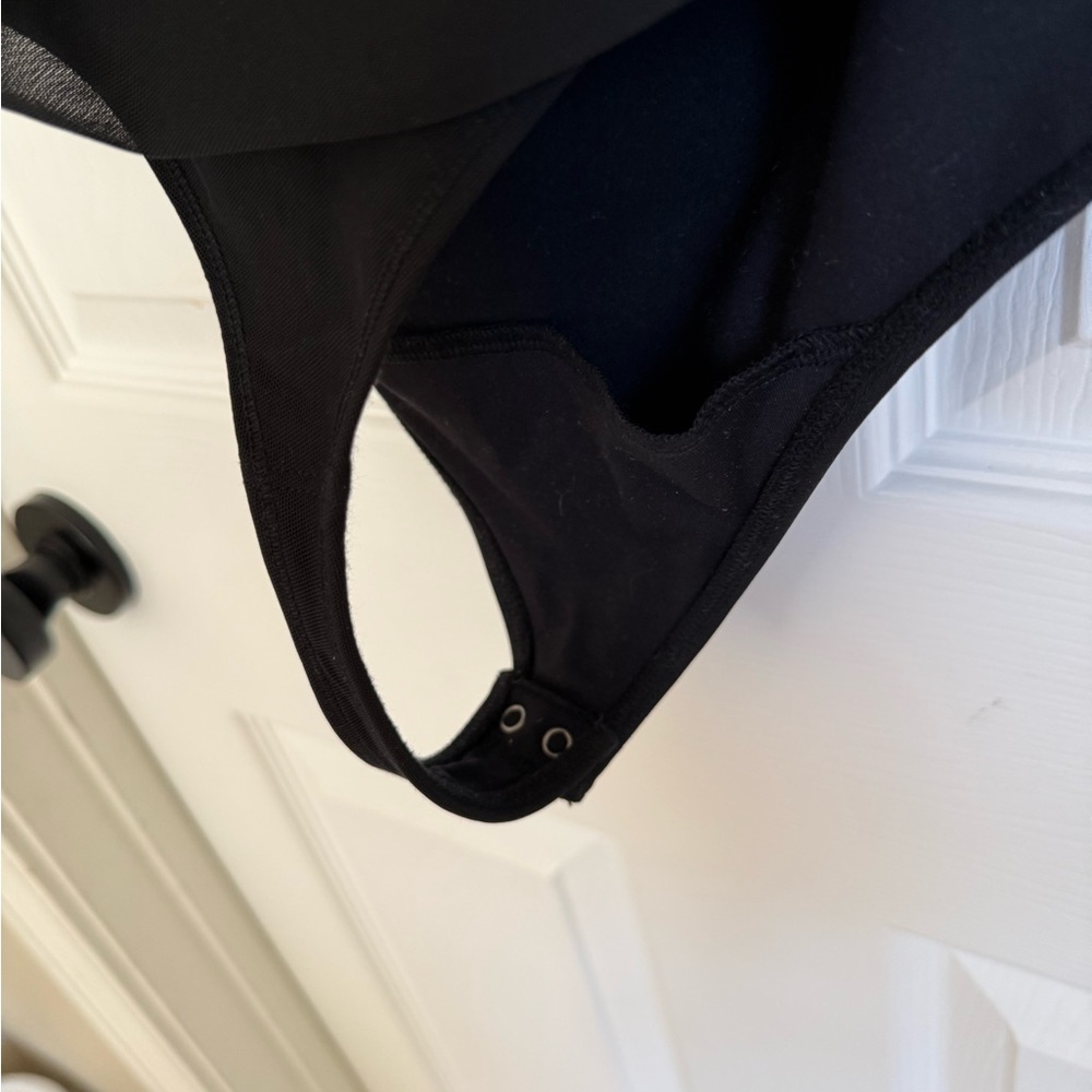 Abercrombie & Fitch Black Draped Bodysuit - Picture 5 of 5